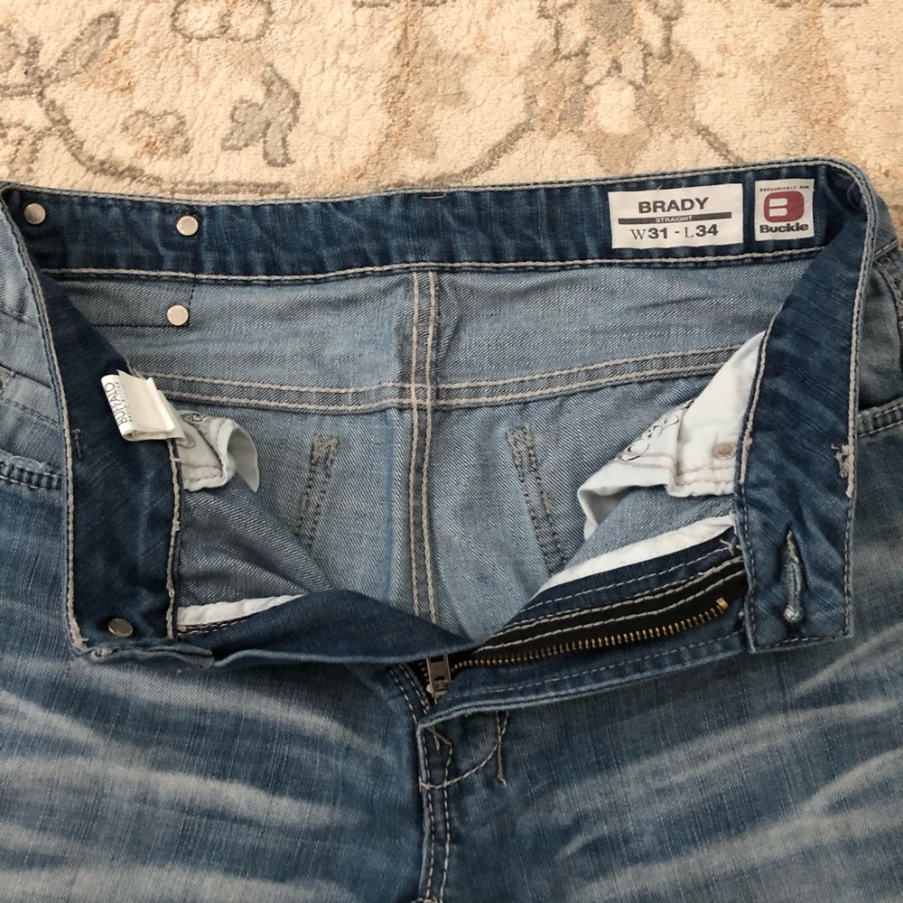 David Bitton Buffalo Jeans Brady Straight 31x34 - Picture 6 of 8